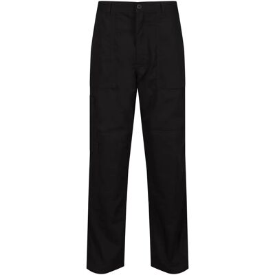 Pantalones de trabajo acolchados de poliéster y algodón para hombre Regatta - Negro Pantalones de trabajo acolchados de poliéster y algodón para hombre Regatta - Negro