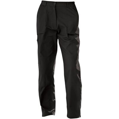 Regatta Womens Action Water Repellent Trousers - Black - Water-Repellent Regatta Womens Action Water Repellent Trousers - Black - Water-Repellent