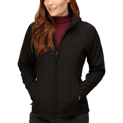 Regatta Uproar Softshell Jacket - Wind & Water Resistant - Black Regatta Uproar Softshell Jacket - Wind & Water Resistant - Black