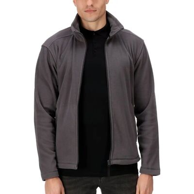 Regatta Herr Micro Full Zip Fleecejacka (TRF557) - sälgrå Regatta Herr Micro Full Zip Fleecejacka (TRF557) - sälgrå