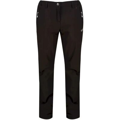 Regatta Womens Geo II Softshell Wind Resistant Walking Trousers - Black - Size: 20S Regatta Womens Geo II Softshell Wind Resistant Walking Trousers - Black - Size: 20S