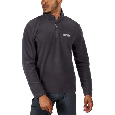 Regatta Pánská Thompson Lehká Fleece Mikina s Poloviční Zipem - Železo Regatta Pánská Thompson Lehká Fleece Mikina s Poloviční Zipem - Železo