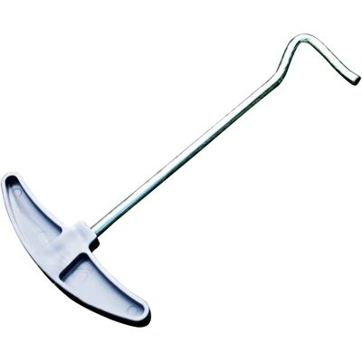 Regatta Stalen Tentpinnen Extractor - Lichtgewicht, ergonomisch handvat Regatta Stalen Tentpinnen Extractor - Lichtgewicht, ergonomisch handvat
