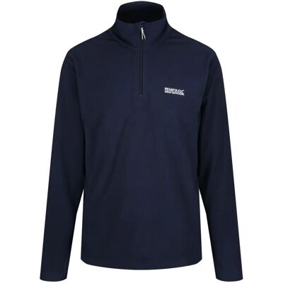 Regatta Herren Thompson Leichtgewicht Halber Reißverschluss Fleece - Marineblau Regatta Herren Thompson Leichtgewicht Halber Reißverschluss Fleece - Marineblau