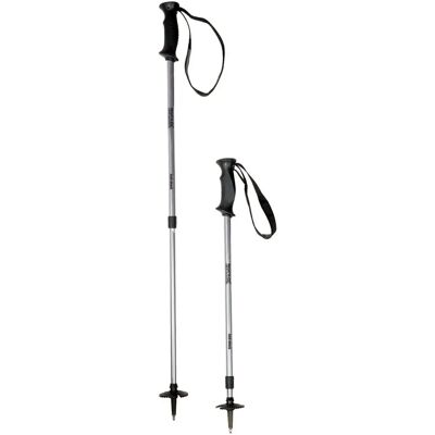Regatta Silver Lightweight Telescopic Walking Pole - AntiShock - Unisex Regatta Silver Lightweight Telescopic Walking Pole - AntiShock - Unisex