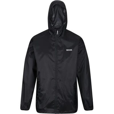 Veste imperméable Regatta Pack-It III - Noire - Extérieur Veste imperméable Regatta Pack-It III - Noire - Extérieur