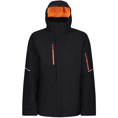 Regatta Professional Men's Water Repellent X-Pro Exosphere II Shell Jacket Black Magma - Size XXXL Regatta Professional Men's Water Repellent X-Pro Exosphere II Shell Jacket Black Magma - Size XXXL