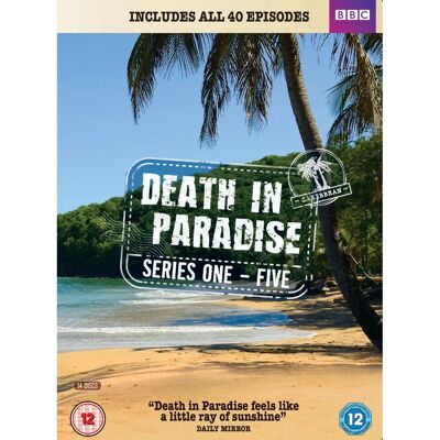 Ben Miller - Death in Paradise Kaudet 1-5 DVD - Alue 2 Ben Miller - Death in Paradise Kaudet 1-5 DVD - Alue 2