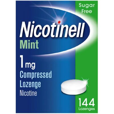 Nicotinell Mint 1mg Lozenge - 144 Pack - Smoking Aid Nicotinell Mint 1mg Lozenge - 144 Pack - Smoking Aid