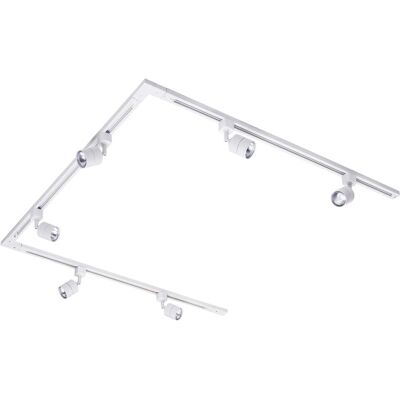 Litecraft 3 Metre U Shape Track Light - White - Lighting Litecraft 3 Metre U Shape Track Light - White - Lighting