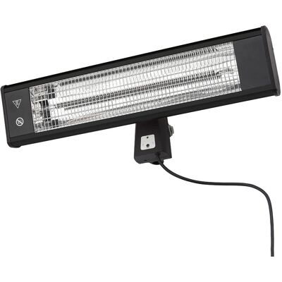 BHS Lighting 1800W Wall Rounded Rectangle Heater - Heater BHS Lighting 1800W Wall Rounded Rectangle Heater - Heater