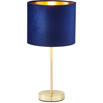 BHS Lighting Velvet Single Light Table Lamp - Table Lamp BHS Lighting Velvet Single Light Table Lamp - Table Lamp