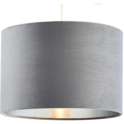 BHS Lighting Velvet 30cm Ceiling Pendant Shade - Easy Fit - Ceiling Pendant Shade BHS Lighting Velvet 30cm Ceiling Pendant Shade - Easy Fit - Ceiling Pendant Shade
