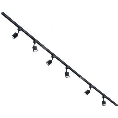 Litecraft - 3 Metre Kitchen Track Light - Black - Track Light Litecraft - 3 Metre Kitchen Track Light - Black - Track Light