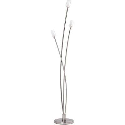Litecraft - Macti - 3 Arm - Satin Nickel - Table Lamp Litecraft - Macti - 3 Arm - Satin Nickel - Table Lamp