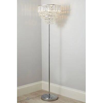 BHS Lighting - Paladina Floor Lamp - Silver - Floor lamp BHS Lighting - Paladina Floor Lamp - Silver - Floor lamp
