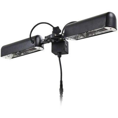 BHS Lighting 1600W 2 Lamp Parasol Radiant Heater - Radiant Heater BHS Lighting 1600W 2 Lamp Parasol Radiant Heater - Radiant Heater