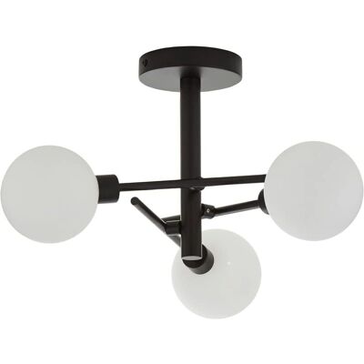 Litecraft - Supa 3 Arm - Black - Ceiling Light Litecraft - Supa 3 Arm - Black - Ceiling Light