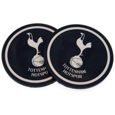 Tottenham Hotspur FC - Coaster - 2-pack - Crest - Coaster Set Tottenham Hotspur FC - Coaster - 2-pack - Crest - Coaster Set
