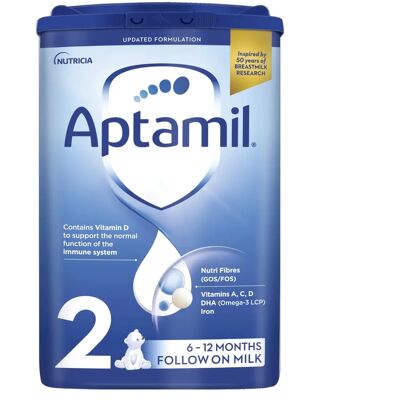 Aptamil Follow-On Baby Milk Powder 6-12 Months - Baby Milk Powder Aptamil Follow-On Baby Milk Powder 6-12 Months - Baby Milk Powder