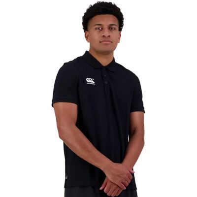 Canterbury Waimak Poloshirt - Schwarz - Polo Shirt Canterbury Waimak Poloshirt - Schwarz - Polo Shirt