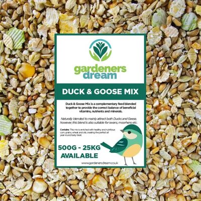 GardenersDream - Duck & Goose Mix - 12.5kg - Poultry - Bird feed GardenersDream - Duck & Goose Mix - 12.5kg - Poultry - Bird feed