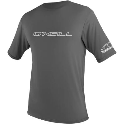O'Neill Basic Skins Sun Mörkgrå T-shirt - Solskydd O'Neill Basic Skins Sun Mörkgrå T-shirt - Solskydd
