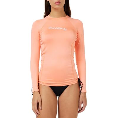 O'Neill Basic Skins Orange Långärmad T-Shirt - T-Shirt O'Neill Basic Skins Orange Långärmad T-Shirt - T-Shirt