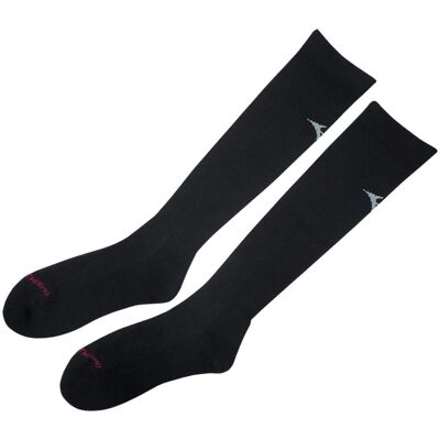 Mizuno Breath Thermo Active Logo Lange Herenkousen - Kousen Mizuno Breath Thermo Active Logo Lange Herenkousen - Kousen