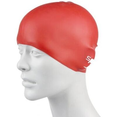 Speedo Junior Rote Gummi-Muffel Schwimmkappe - Kinder Speedo Junior Rote Gummi-Muffel Schwimmkappe - Kinder