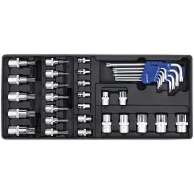Sealey TBT08 Tool Tray - 35pc Set with TRX-Star* Keys & Sockets Sealey TBT08 Tool Tray - 35pc Set with TRX-Star* Keys & Sockets