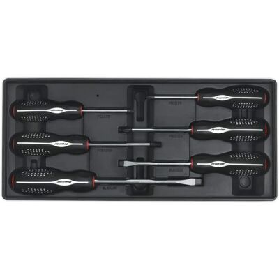 Vassoio porta attrezzi Sealey TBT14 con set di cacciaviti - Compatibile con AP24 & Superline PRO Vassoio porta attrezzi Sealey TBT14 con set di cacciaviti - Compatibile con AP24 & Superline PRO