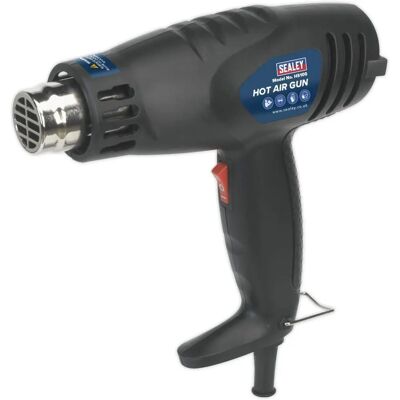 Soprador de ar quente Sealey HS105 - 375°C/500°C - 2 velocidades 1600W Soprador de ar quente Sealey HS105 - 375°C/500°C - 2 velocidades 1600W