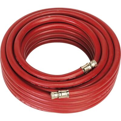 Sealey AHC1538 Air Hose - 15m x Ø10mm with 1/4" BSP Unions Sealey AHC1538 Air Hose - 15m x Ø10mm with 1/4" BSP Unions