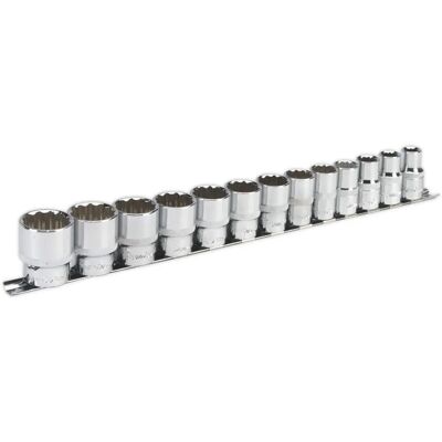 Set di bussole Sealey AK2674 13 pezzi 1/2 pollice Set di bussole Sealey AK2674 13 pezzi 1/2 pollice