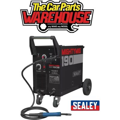 Sealey MIGHTYMIG190 Professional Gas/No-Gas MIG Welder - 190Amp Sealey MIGHTYMIG190 Professional Gas/No-Gas MIG Welder - 190Amp