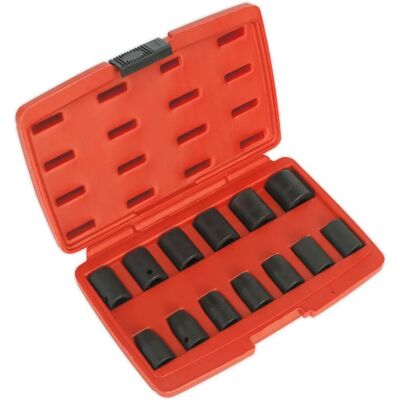 Juego de 13 vasos de impacto Sealey AK5613M - Impact Socket Set Juego de 13 vasos de impacto Sealey AK5613M - Impact Socket Set