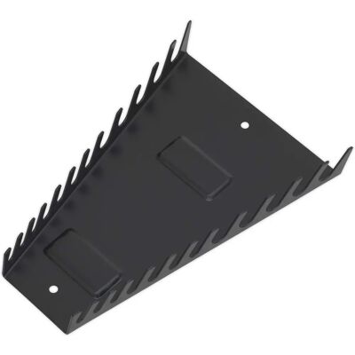 Sealey WR03 Magnetic Spanner Rack - Capacity 12 Spanners Sealey WR03 Magnetic Spanner Rack - Capacity 12 Spanners