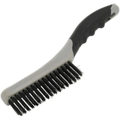 Sealey WB102 Wire Brush with Steel Fill - Wire Brush Sealey WB102 Wire Brush with Steel Fill - Wire Brush