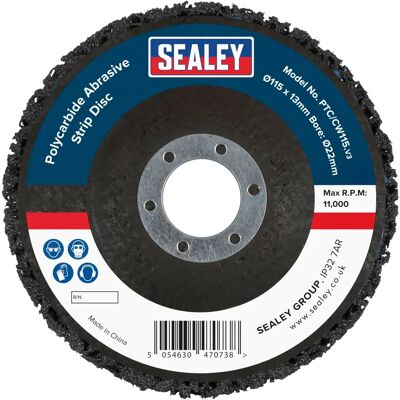 Sealey PTC/CW115 Polycarbide Cup Wheel - Ø115 x 13mm Sealey PTC/CW115 Polycarbide Cup Wheel - Ø115 x 13mm