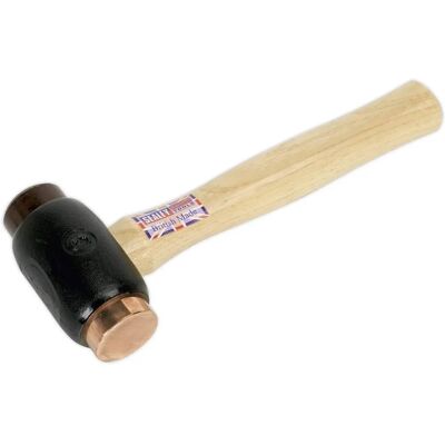 Sealey CRF35 Copper/Rawhide Faced Hammer - Hand Tool Sealey CRF35 Copper/Rawhide Faced Hammer - Hand Tool
