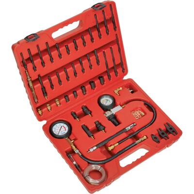 Sealey VSE3156 Conjunto de Compressão, Vazamentos e TDC para Diesel e Gasolina Sealey VSE3156 Conjunto de Compressão, Vazamentos e TDC para Diesel e Gasolina
