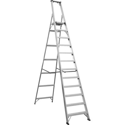 Sealey AXL12 Aluminium Step Ladder - Step Ladder Sealey AXL12 Aluminium Step Ladder - Step Ladder