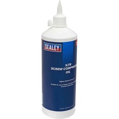 Sealey SCPO1S Screw Compressor Oil - 1L Sealey SCPO1S Screw Compressor Oil - 1L