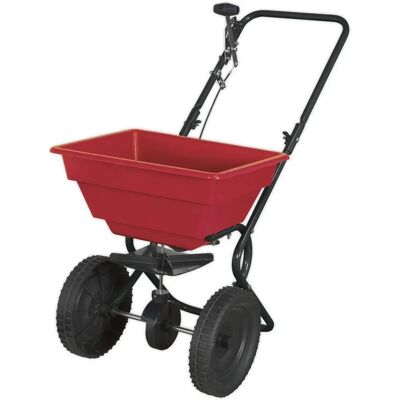 Sealey SPB27W Broadcast Spreader - 27kg Lightweight 360° Spray Sealey SPB27W Broadcast Spreader - 27kg Lightweight 360° Spray