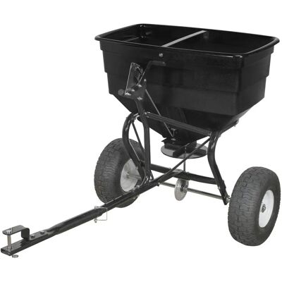 Sealey SPB80T 80kg Tow Behind Broadcast Spreader - Broadcast Spreader Sealey SPB80T 80kg Tow Behind Broadcast Spreader - Broadcast Spreader