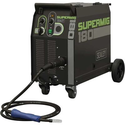 Sealey SUPERMIG180 Professional MIG Welder - 180Amp, 230V, Binzel Euro Torch Sealey SUPERMIG180 Professional MIG Welder - 180Amp, 230V, Binzel Euro Torch