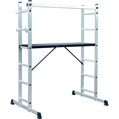 Sealey ASCL2 Aluminium Scaffold Ladder 4-Way EN 131 Sealey ASCL2 Aluminium Scaffold Ladder 4-Way EN 131