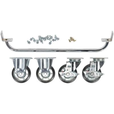 Sealey API725KIT Handle & Wheel Kit - Handle and Wheels for 725mm Cabinets Sealey API725KIT Handle & Wheel Kit - Handle and Wheels for 725mm Cabinets