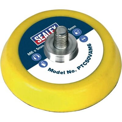 Sealey PTC50VAM6 Schleif- & Polierauflage - Ø50mm M6 x 1mm Sealey PTC50VAM6 Schleif- & Polierauflage - Ø50mm M6 x 1mm